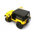 JW10 Fully Metal Upgraded 1/10 Scale Truck/Crawler With Wrangler Body ARTR Yellow
