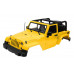 Wrangler Hard RC Body For 1/10 RC Crawler Convertible Yellow