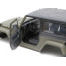 Plastic Wrangler Rubicon Body For 1/10 RC Crawler Army Green