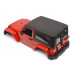 Wrangler Body For 1/10 RC Crawler Hard Top Red