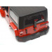Wrangler Body For 1/10 RC Crawler Hard Top Red