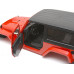 Wrangler Body For 1/10 RC Crawler Hard Top Red