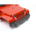 Wrangler Body For 1/10 RC Crawler Hard Top Red