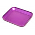 Aluminum Screw Tray With Magnetic Pad For RC Car (108MM X88MM) Purple