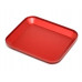 Aluminum Screw Tray With Magnetic Pad For RC Car (108MM X88MM) Red