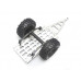 1/10 Aluminum Trailer w/ Wheels & Spring Leafs