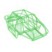 Steel Roll Cage for Axial SCX10 with High Stinger Bumper Green