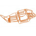 Steel Roll Cage for Axial SCX10 with High Stinger Bumper Orange