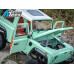 1/10 D90 Chassis Kit (Without Wheels Tires Shocks) w/ Defender D90 2-Door Hard Body
