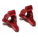 Aluminum Rear Hub - 1 Pair Red