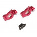 Aluminum Front C-Hub - 1 Pair Red