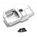 Aluminum Clutch Case - 1 Pc Silver