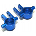 Aluminum Front Knuckles - 1 Pair  Blue