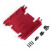 Aluminum Skid Plate - 1 Pc Red