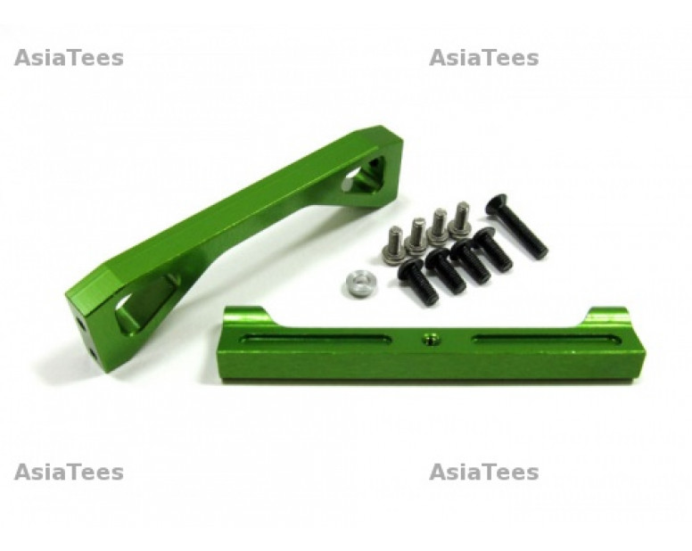 Aluminum Front Chassis Brace Holder Green