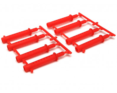 Long Body Post Set For 1/10 Car Red