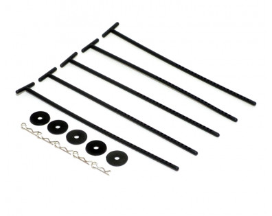 Tire Holder Tools For 1/10 & 1/8 Rc (5Pcs) Black