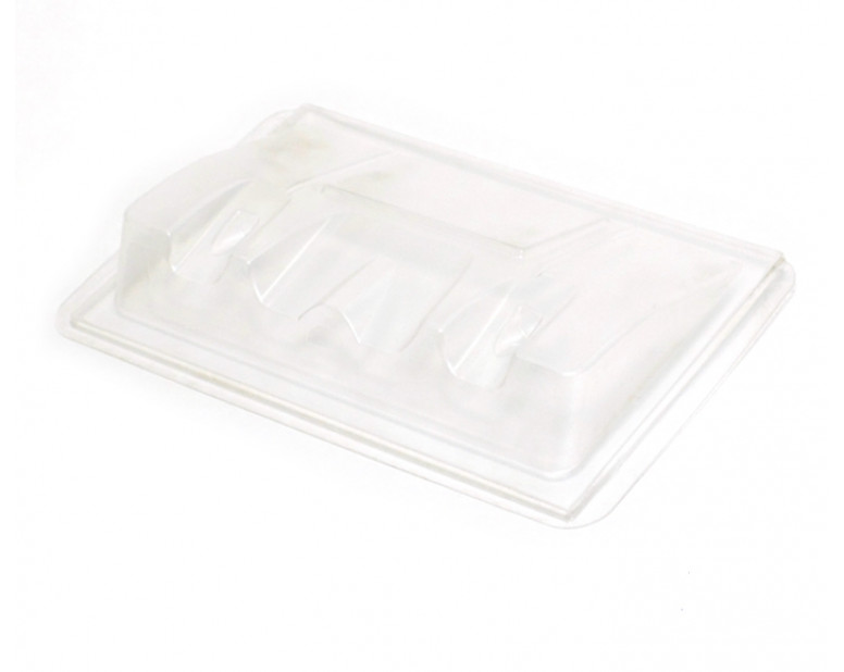 PC Rear Diffuser Set (1:10 Scale)  Silver