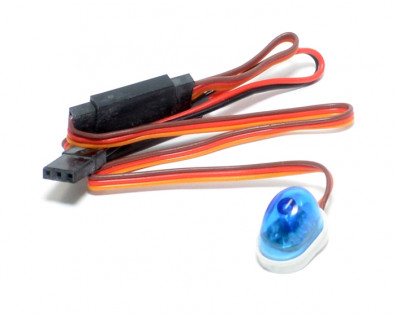 360 Degree Rotation Led Police Light (oval) Blue