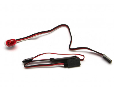 360 Degree Rotation Led Police Light (oval) Red