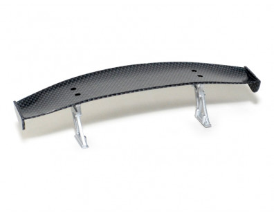 1/10th Scale CF Rear Spoiler Wing W/ Stands (#00450)