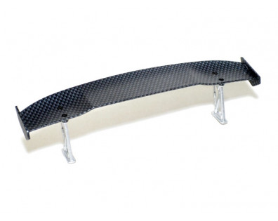 1/10th Scale CF Rear Spoiler Wing W/ Stands (#00477)