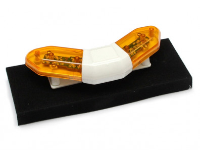 RC Police Car Strobe Flashing Triangle Scale Light Kit - Blue Yellow