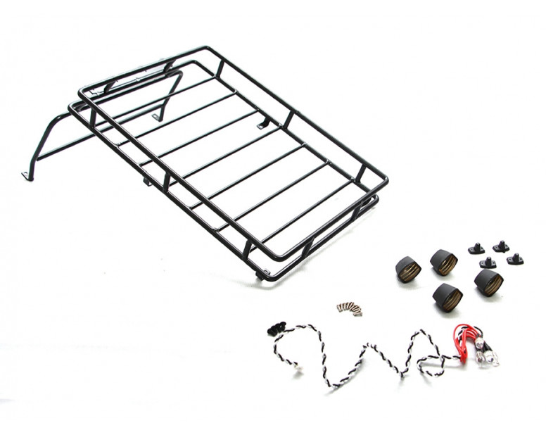 Roof Rack With LED Fog Light Yellow for D90/D110