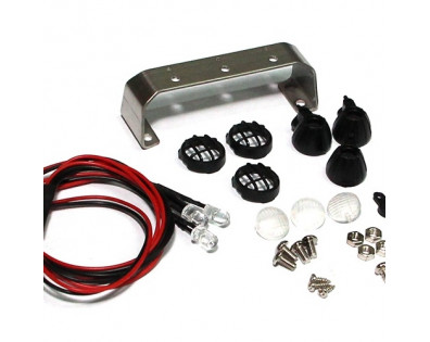 Realistic Roof Top Spot Led (S3) Light  Set w/Stainless Steel Mount