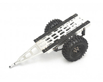 1/10 Aluminum Trailer w/ Wheels & Spring Leafs
