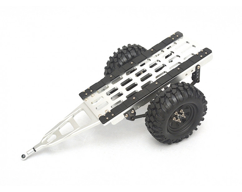 1/10 Aluminum Trailer w/ Wheels & Spring Leafs