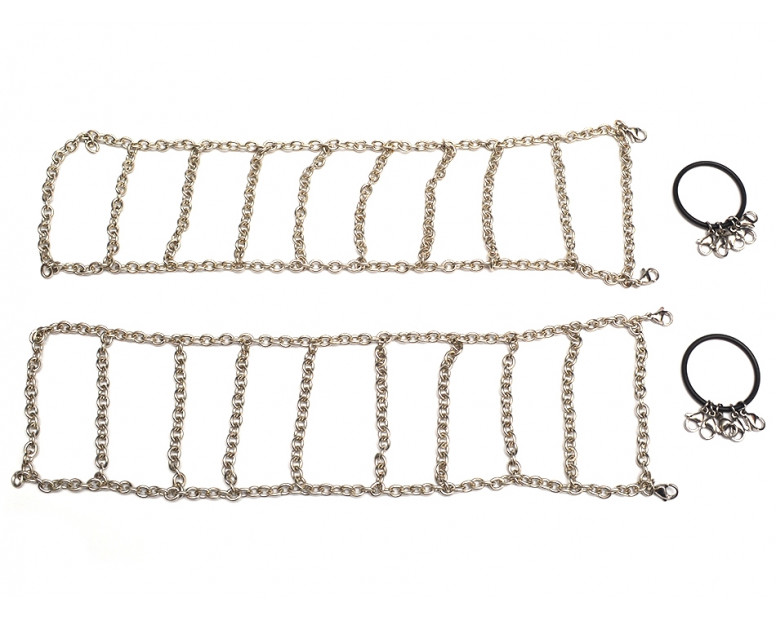 RC Snow Chain For 108mm Crawler Tire - 1 Pair