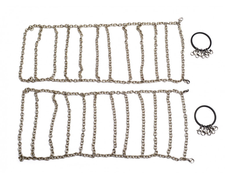 RC Snow Chain For 128mm Crawler Tire - 1 Pair