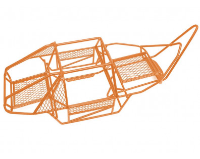 Steel Roll Cage for Axial SCX10 with High Stinger Bumper Orange