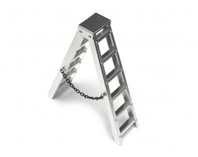 Scale Accessories 4 Inch Aluminum Ladder 1 pc