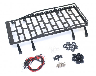 Expedition Roof Rack w/ LED For TRC Defender D110 Station Wagon