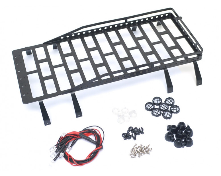 Expedition Roof Rack w/ LED For TRC Defender D110 Station Wagon