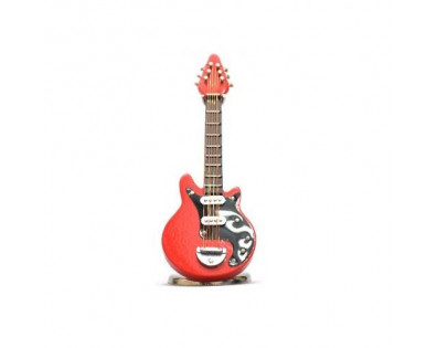 RC Scale Accessories - Electric Guitar (2) Red