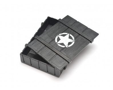 Scale Accessories - Wooden Container (Plastic) 