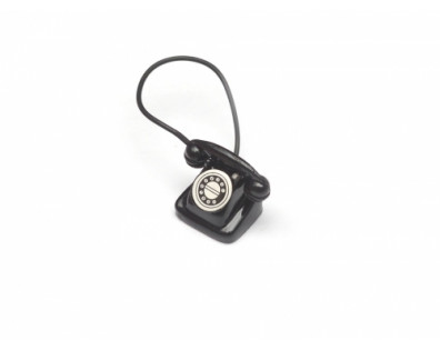 Scale Accessories Classic Telephone Black