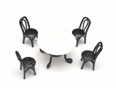 Scale Accessories Western Table Set