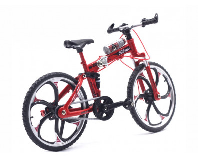 Scale Accessories - 1:10 Mountain Bike E Red