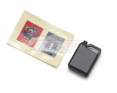 1/10 Scale Accessories Oil Canister Black