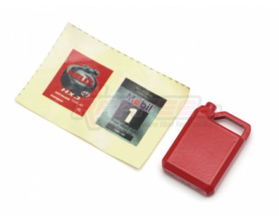 1/10 Scale Accessories Oil Canister Red