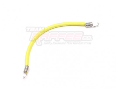 1/10 Scale Accessories Bungee Cord 10cm Yellow