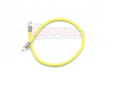 1/10 Scale Accessories Bungee Cord 20cm Yellow