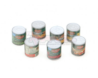 RC Scale Accessories - Food Can (7/Set)