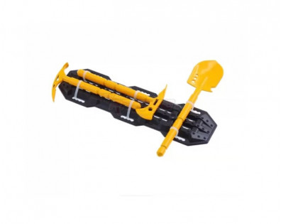 Scale Accessories - 1/10 Tools Set (Shovel Axe Pickaxe) - BK & YEL
