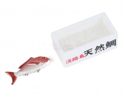 Scale Accessories - Fish Tubs (Included Red Sea Bream)