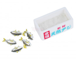 Scale Accessories - Fish Tubs (Included Horse Mackerel)